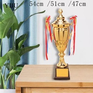[YIJU] Award Trophy Metal Cup Winner Recognition Appreciation Reward with Strong Base Suitable for S