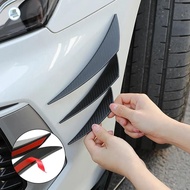 Universal Front Bumper Lip Splitter - 6pcs Car Body Spoiler Canards for Tuning
