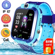 【READY STOCK】KIds Watch Smart Waterproof Watch Bluetooth Call Heart Rate Smartwatch Boys Girls Watches
