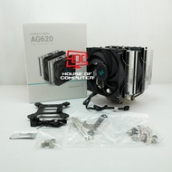 DEEPCOOL AG620 DUAL TOWER 2XFAN 12CM LGA 1700 INTEL AMD PROCESSOR FAN