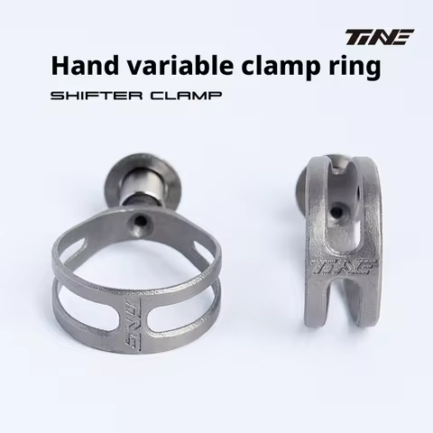 TiNE Titanium Core 3D Printed Titanium Alloy Shifter Clamp Ring Ultra Light High Strength 6.8g Weigh