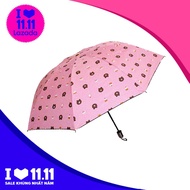 Dù Xếp Hoạt Hình Chống Tia UV Hình Gấu Brown