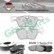 Münster Disc Brake Pad Rear for BMW 3 Series F30 320i 2.0 14'-16' N20B20A B48B20A 328i GT 2.0 2012-2