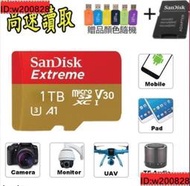 記憶卡 SanDisk Extreme 1TB MicroSD 256G A2 U3 高速記憶卡【精品】