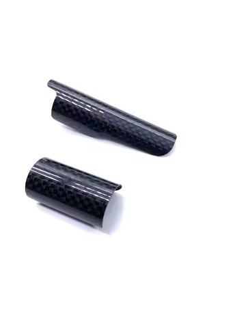 Aceoffix carbon fiber chain protector for Folding bicycle for brompton bike rear fork protection sti