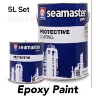SEAMASTER EPOLUX 9320 EPOXY PAINT EPOXY FLOOR  COATING CAT LANTAI ( 4Liter + 1Liter Hardener )