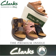 Women Wedges Sandal Clarks Premium Quality Authentic Comfortable Long Lasting Guaranteed