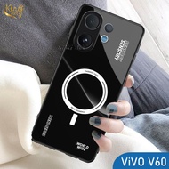 Glossy Glass Softcase for Vivo V60 2025 - Casing Vivo Vivo V60 2025hp - Protective Case hp - K70