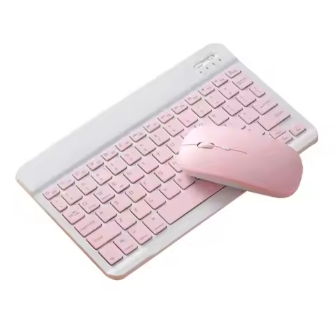 10 Inches Bluetooth Mouse Keyboard Set for Ipad Mobile Phone Tablet Universal Ultra-thin Wireless Pi