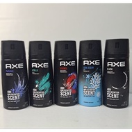 AXE Deodorant BodySpray Apollo,Black,Essence,Cool Ocean,Phoenix 113g -USA