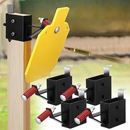 Zonon 4 Pcs 2x4 Steel Target Hanger Ar500 Steel Gong Targets Stands Holder Conversion Adapter for Sh