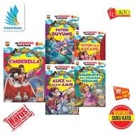 Buku Cerita Kanak-kanak-1 Set Siri Dongeng Kanak- Kanak-12 Cerita Dongeng-Buku Membaca-Suku Kata-Kan