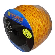 Tora PVC Chain 8 MM x 30 Meters Yellow - PVC Chain