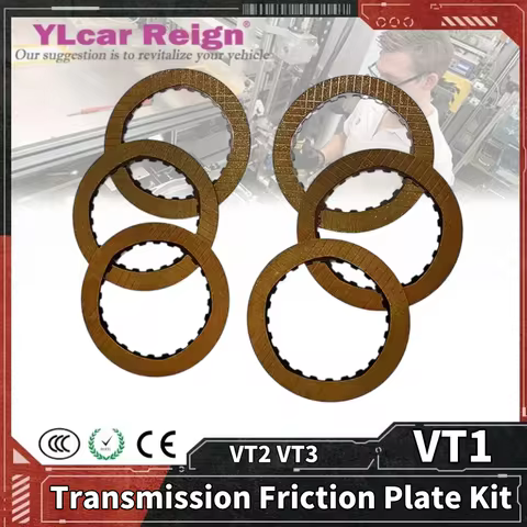 VT1 VT2 VT3 CVT Auto Transmission Clutch Plates Friction Plate Discs Rebuild Repair Kit For BMW MINI