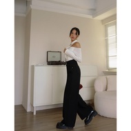 AIR SPACE 【Denm LITE】Perfect Waistline JEANS PANTS Airy Lightweight Fabric Extra High Waisted Slimmi