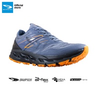 910 Nineten Yuza Evo Sepatu Trail Running - Abu-Tua/Hitam/Jingga