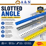 4', 5', 6' Slotted Angle Bar Besi Angle Rak Lubang