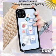 Case Realme C21y C25y Realme C21y C25y Motif 06 CUTE Latest CUTE Character CUTE Anime Anime Characte
