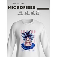 MICROFIBER DRAGON BALL jersey baju pancing muslimah motor sport man long sleeves tshirt lelaki jersi