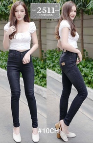 [[ถูกที่สุด]]2511 Vintage Denim Jeans by GREATกางเกงยีนส์ กางเกงยีนส์ ผญ กางเกงแฟชั่นผู้หญิง กางเกงยีนส์ยืด กางเกงยีนส์เอวสูง ยีนส์เอวสูง