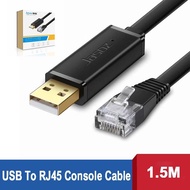 USB To RJ45 Console Cable Adapter Converter 1.5m RS232 USB Serial RS232 to RJ45 Console Rollover Cable For Cisco Routers
