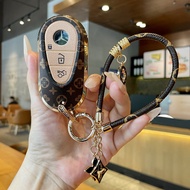 TPU Smart Remote Car Key Cover Protector Case For Mercedes‑Benz EQE C‑Class GLC S‑Class Maybach C350