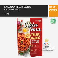 Keripik kripik cemilan telur telor gabus balado Kata Oma (1 Pack)