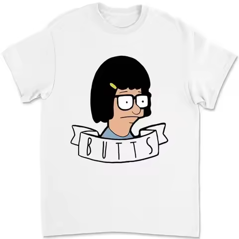 Bobs Burger Butts Tv Movie Poster T-shirt GT7N