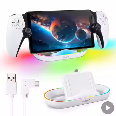 Charging Dock For Sony Play Station PS5 Playstation PS 5 Portal Game Console Stand Gaming Accessorie