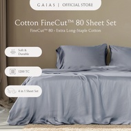 GAIAS Cotton FineCut™ 80 Bed Sheet Set