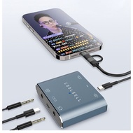 Live Streaming No.1 Sound Card Converter Mobile Universal Type-C Mobile Live Streaming Adapter Conne