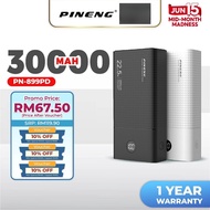 Pineng PN-899PD 30000mAh QC 3.0 + PD 3.0 Fast Charging Power Bank PN899