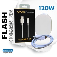 UNIQUE VIVO 120 Watt Fast Charging Type C Data Cable VIVO Flash Charging 120W Type C Cable