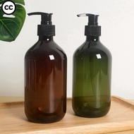 CC 300/500ml Lotion Shampoo Shower Gel Soap Dispenser Empty Bath Pump Bottle