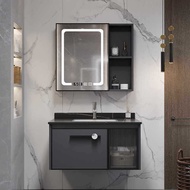 【SG Sellers】Bathroom Mirror Cabinet Bathroom Cabinet Suspended Vanity Bathroom Cabinets