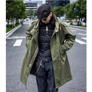 M51魚尾風衣外套 軍綠色 工裝 中長款 美軍公發 男女皆可 PARKA
