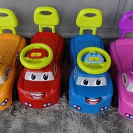 Ride on Car for Kid's 4 Wheels Baby Toy Car with music Mega Car Kiddie Toon Car 1-3 years old