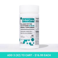Dr. BioCare Collagen Vitamin Minerals Contain Vitamin B3, Vitamin C, Probiotics, Vitamin E, Vitamin 