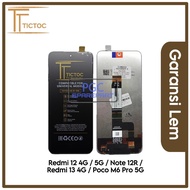 Ori LCD Touchscreen Fullset Redmi 12 4G 5G / 13 4G / Note 12R / Poco M6 Pro 5G / 23053RN02A / 23053R