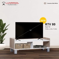 TV Table Lunar RTV 80 Minimalist TV Shelf/
