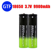 100% Original High Capacity 3.7V 18650 9900mAh Li-ion Rechargeable Battery for Flashlight