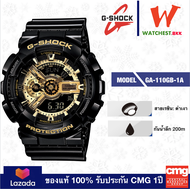 casio G-Shock รุ่น GA110 จีช็อค GA110GB -1A สีดำ (watchestbkk จำหน่าย Gshock ของแท้ ประกัน CMG)