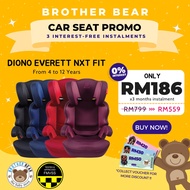 Diono Everett NXT Booster Car Seat (4-12 years) -18-50kg | BROTHER BEAR®