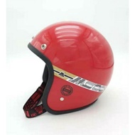 ORIGINAL MS88 HELMET TALI TULISAN MERAHSAFETY HELMET TOPI MOTOR MS 88 SGV BKP MHR