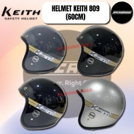 HELMET KEITH 809 (60CM) SILVER / MODERN GREY / FLASHING BLUE / BLACK