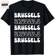 Belgian Brussels Souvenir T-Shirt - Belgian Brussels Belgian Souvenir Shirt Batch 4-Cotton Combed 24