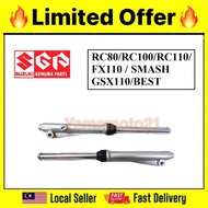JH SUZUKI RC80 FRONT FORK ASSYpnpRC100 RC110 FX110 SMASH GSX110 BEST FORK DEPAN BATANG FORK FX GSX 1