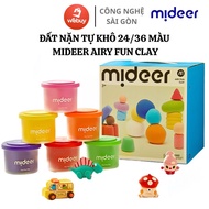 Mideer AIRY FUN CLAY 24- 36 colors Self-Dry Modeling CLAY - Genuine Model Modeling CLAY