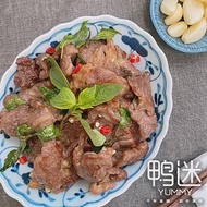 【鴨迷】台式塔香牛肉片(生醃）