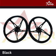 Yestar Racing CNC Mags Raizen 5 Spokes 1.6 x 1.85 x 17 Malaysian Conceptn For Sniper 155/150 #6119